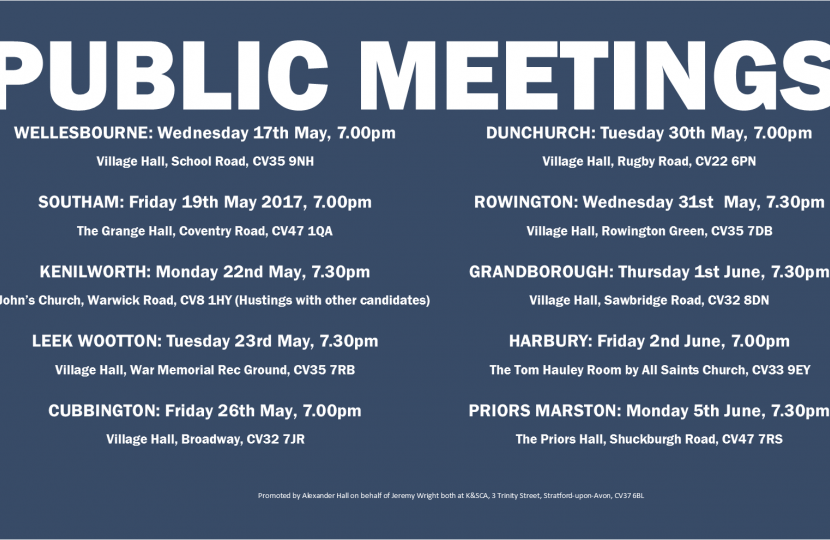 Public meetings