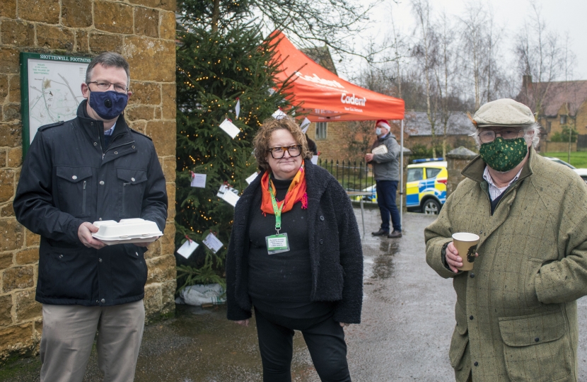 Jeremy is joined by Cllr Barker and Cllr Feilding who are also volunteering their time