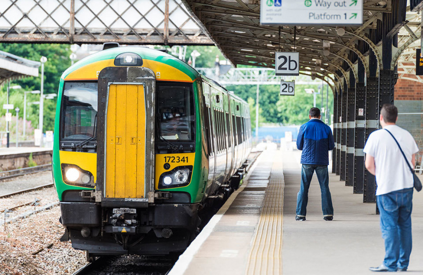 West Midlands Train at Station 