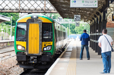 West Midlands Train at Station 